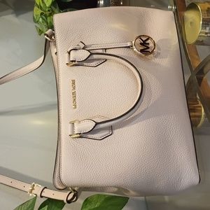 Michael Kors Camille Large Satchel Soft Pink